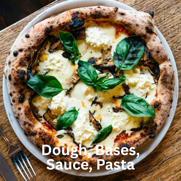 Pizza dough, pizza bases, pizza sauces, and pasta products for retail and foodservice