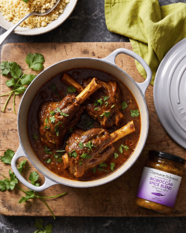 Charmaine Solomon’s Australian-made curry pastes, marinades and spice blends in 250g glass jars, inc