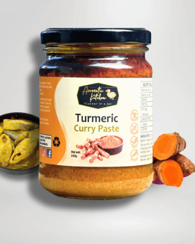 Six Aromatic Kitchen curry paste jars, including Butter Chicken, Vindaloo, Green Curry, Red Curry, T