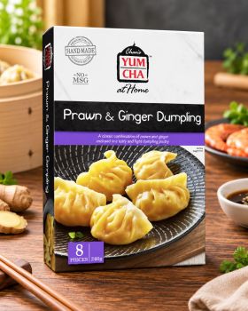 Chan’s Yum Cha at Home logo featuring red and black lettering on a white background.