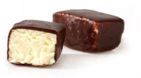 Harigon Gourmet Foods black caviar and red caviar in crystal bowls with crepes on a white tablecloth