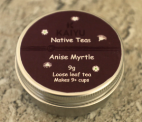 Kylie from Kakadu Organics showcasing Indigenous owned wholesale bush tucker foods including native