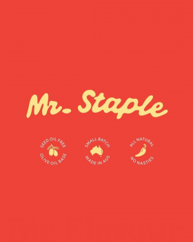 Mr Staple olive oil-based chilli oils including Everyday and Extra Hot varieties, showcasing seed oi