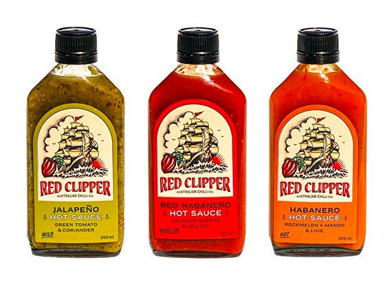 Red Clipper Chilli Sauces
