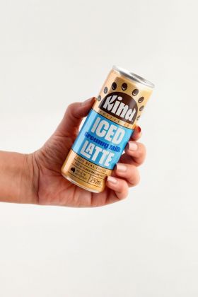 The Kind Coffee Co. rebranded cans including Iced Creamy Milk Latte, Iced Oat Milk Latte, Iced Caram