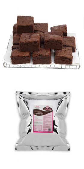 Gluten-free layered cake by Melinda’s Gluten Free Goodies, featuring a frosted sponge cake displayed