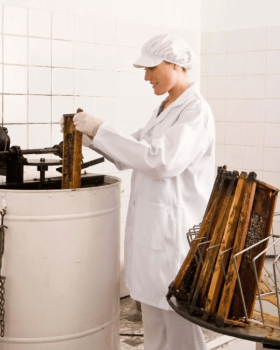 AB’s Honey range of premium Australian honey jars