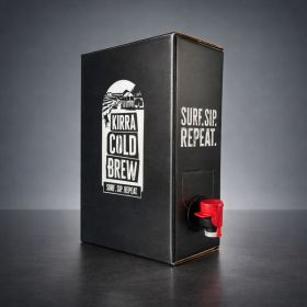 Kirra Cold Brew logo representing an Australian producer of wholesale cold brew coffee for retail an