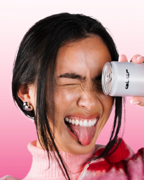 ALTR functional drinks in a can showing Chill, Bliss, Energy and Focus varieties, featuring vibrant