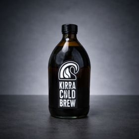 Kirra Cold Brew logo representing an Australian producer of wholesale cold brew coffee for retail an