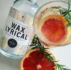 HHH Spirits range of bottles including Single Malt Whisky, Vodka, Miss Myrtle Gin, KLC Gin, Wax Lyri