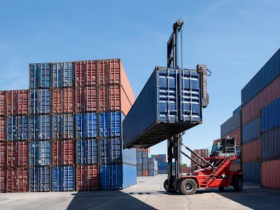 CFFWORLD Transport billboard with company logo and slogan “The Way Forward” displayed on an oran